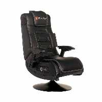 خرید صندلی گیمینگ ایکس راکر مشکی Gaming Chair X Rocker 21 Wireless Pro Series با بهترین قیمت