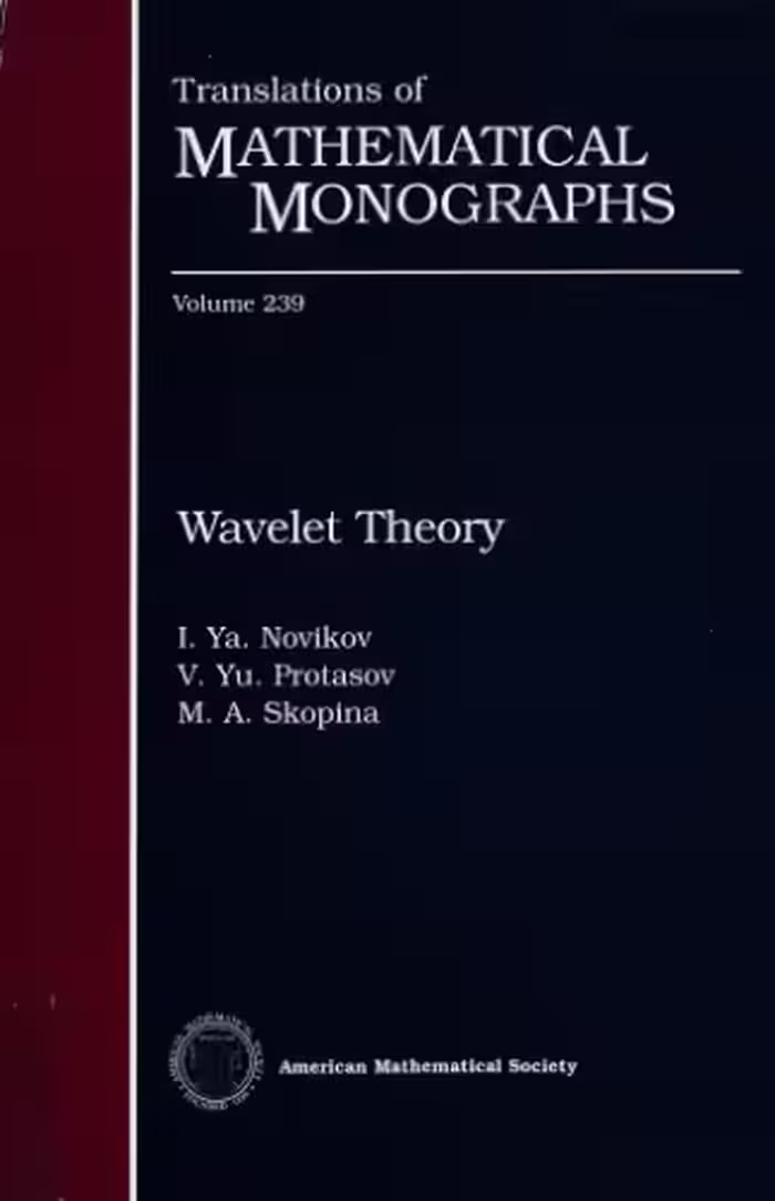 خرید و دانلود نسخه کامل کتاب Wavelet Theory