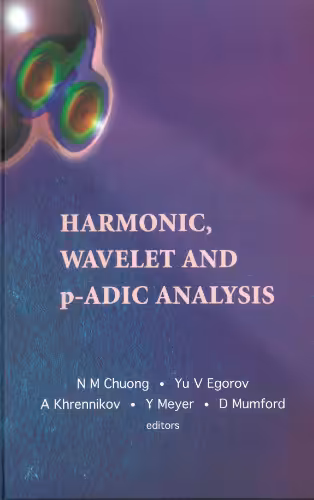 خرید و دانلود نسخه کامل کتاب Harmonic, wavelet and P-adic analysis