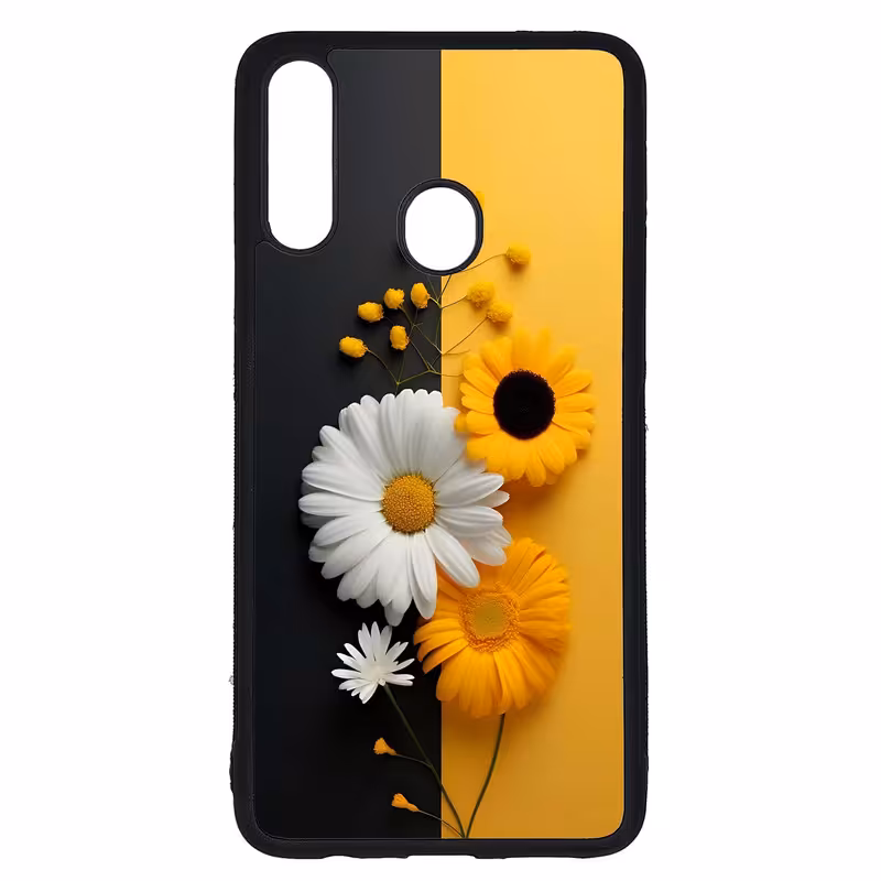 کاور طرح گل کد G-099 مناسب برای گوشی موبایل سامسونگ Galaxy A20s | دیجی قاب دونی