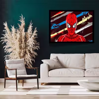 تابلو مدل spider man کد F-17019