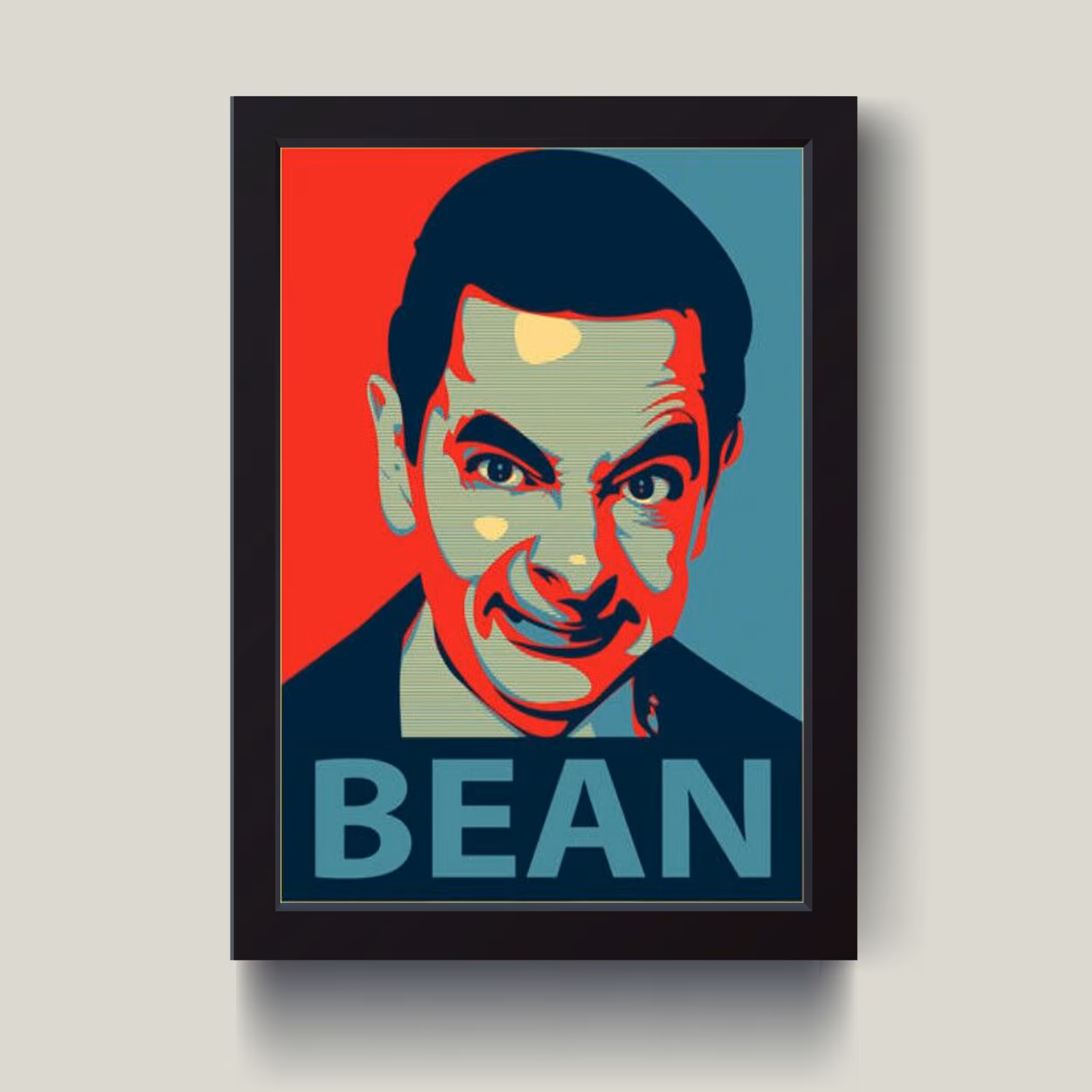 تابلو مدل دکوراتیو مستر بین Mr.bean کد G08-12