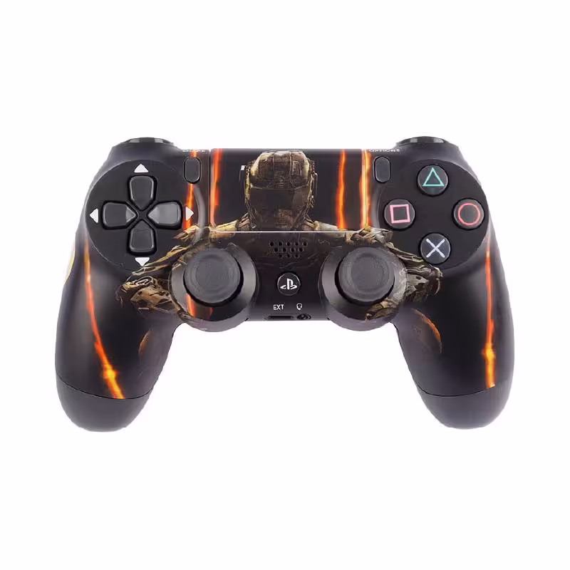 خرید و قیمت دسته بی سیم هایکپی PS4 طرح Call of Duty Black Ops 3