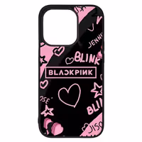 کاور طرح بلک پینک Black Pink کد G-211 مناسب برای گوشی موبایل اپل iPhone 14 Pro | دیجی قاب دونی