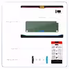 برچسب پوششی ماهوت مدل Green-Leather مناسب برای تبلت سامسونگ Galaxy Tab A 9.7 2015 T555
