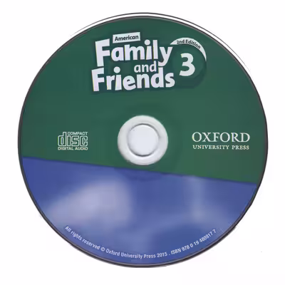 کتاب Family And Friends 3 اثر جمعی از نویسندگان انتشارات الوندپویان پنج جلدی