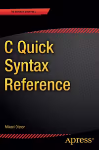 خرید و دانلود نسخه کامل کتاب C Quick Syntax Reference