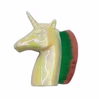 برس ناخن مدل یونیکورن کد Green01