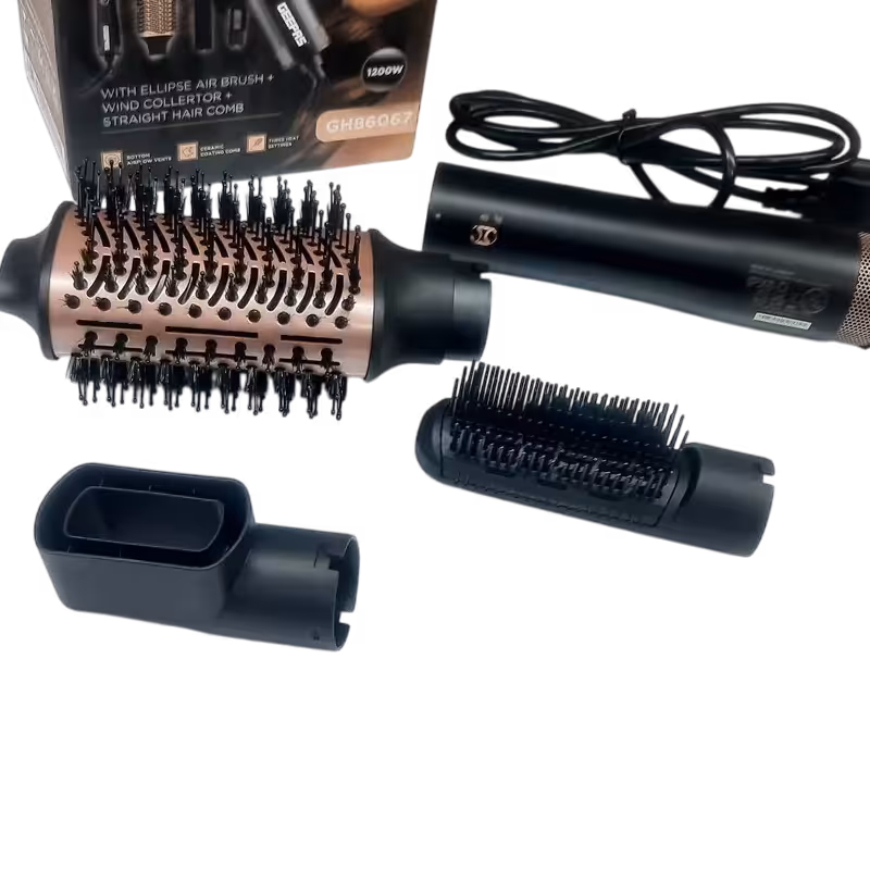 برس مو حرارتی برقی برند جیپاس 4 کاره مدل GH86067