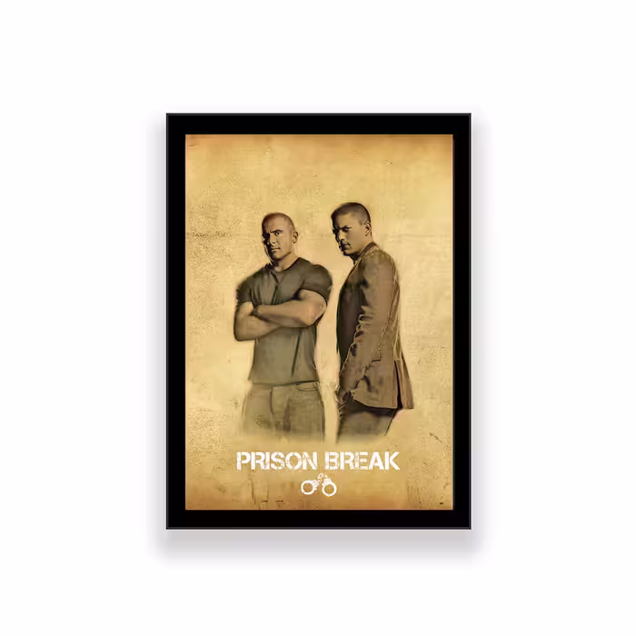 تابلو طرح فرار از زندان مدل prison break 2 