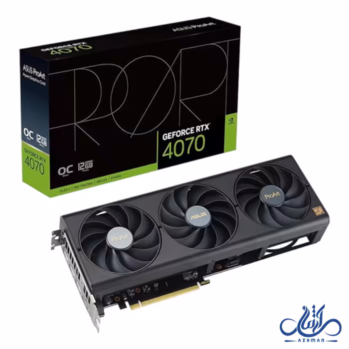 کارت گرافیک ایسوس مدل ProArt GeForce RTX™ 4070 OC edition 12GB GDDR6X