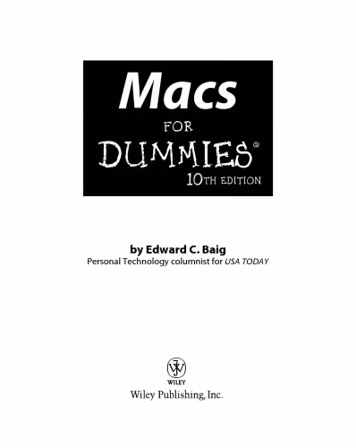 خرید و دانلود نسخه کامل کتاب Macs For Dummies, 10th Edition (For Dummies (Computer Tech))