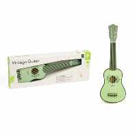 اسباب بازی گیتار چوبی سبز کلاسیک ورلد Vintage Guitar classic world کد 40577