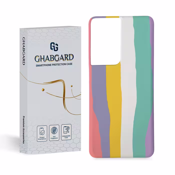 کاور گارد قاب مدل ساده مناسب برای گوشی موبایل سامسونگ galaxy s21 ultra