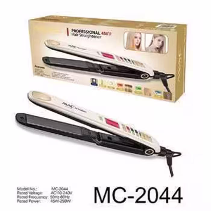 مک استایلر اتو مو حرفه ای Hair Straightener مدل MC 2044 گارانتی مک سرویس 24 ماهه