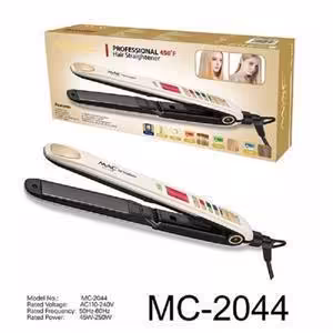 مک استایلر اتو مو حرفه ای Hair Straightener مدل MC 2044 گارانتی مک سرویس 24 ماهه