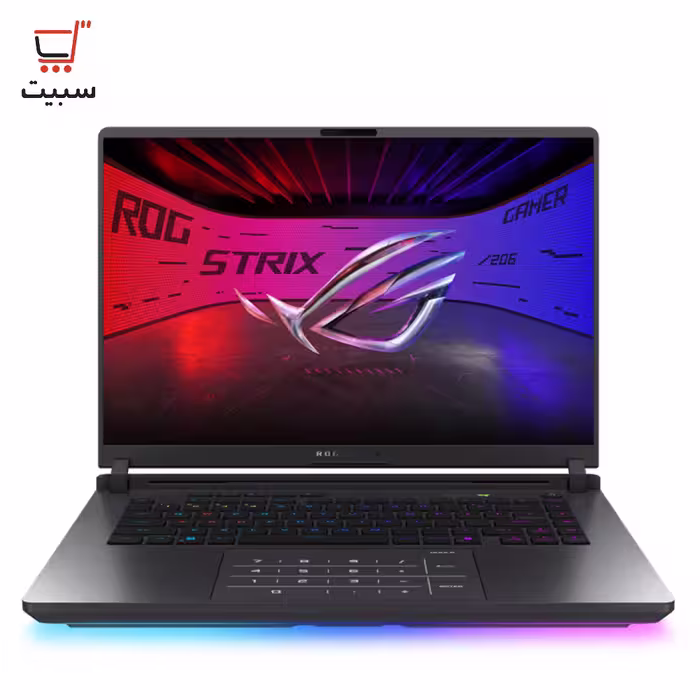 لپ تاپ 16 اینچی گیمینگ ایسوس مدل ROG Strix G16 2025 G615LR Ultra 7 255HX 64G 4T SSD 12G RTX 5070 Ti WUXGA