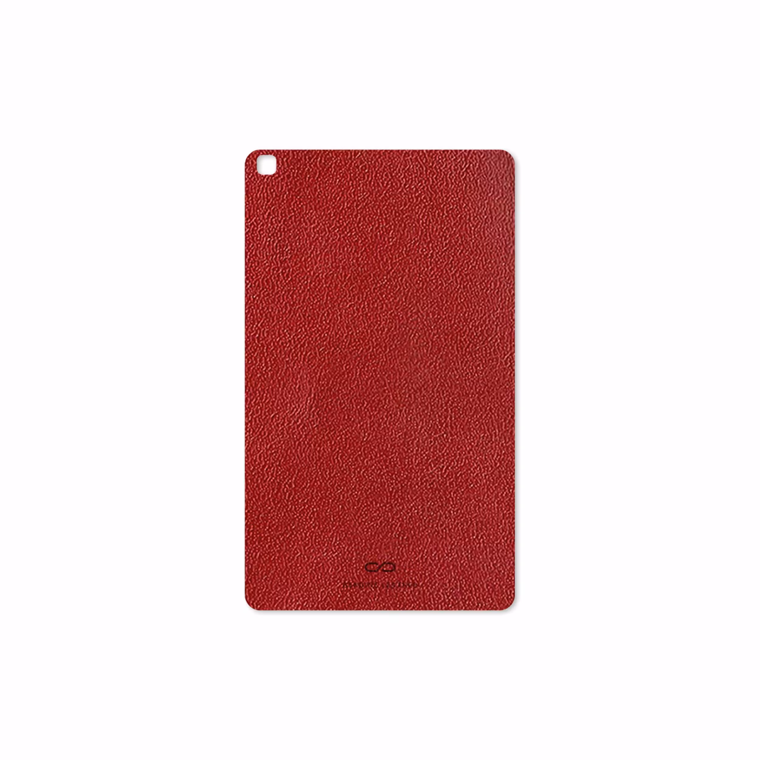 برچسب پوششی ماهوت مدل Red-Leather مناسب برای تبلت سامسونگ Galaxy Tab A 8.0 2019 T290