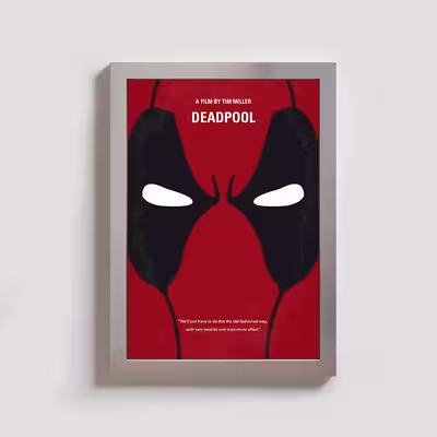 تابلو مدل deadpool