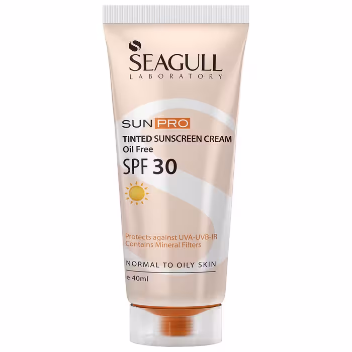 کرم ضد آفتاب سی گل رنگی فاقد چربی مدل Sunpro SPF30حجم 40 میلی لیتر