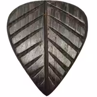 پیک چوبی گیتار کلایتون مدل Exotic Leaf Wedge ELW3 بسته‌ 3 عددی