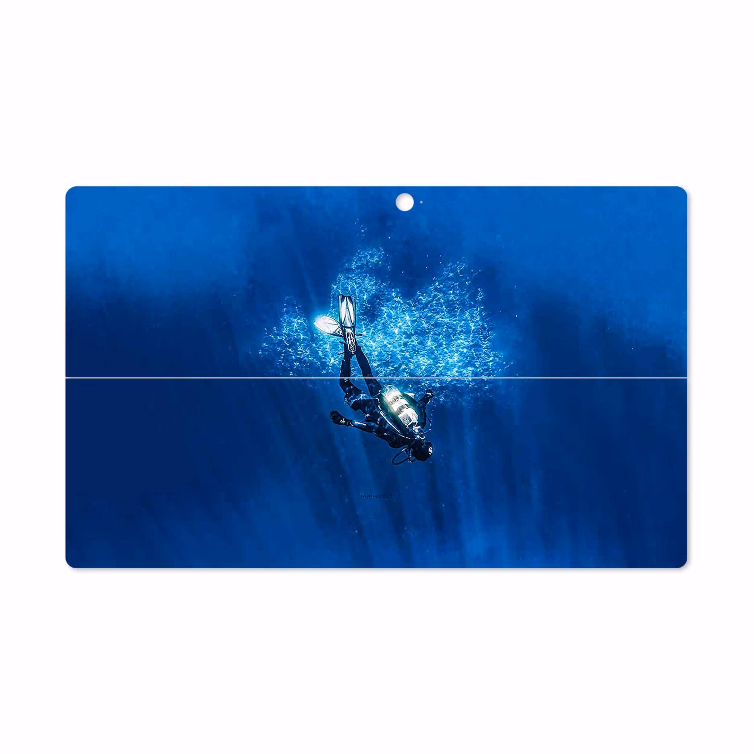 برچسب پوششی ماهوت مدل Scuba Diving مناسب برای تبلت مایکروسافت Surface Pro 2 2013