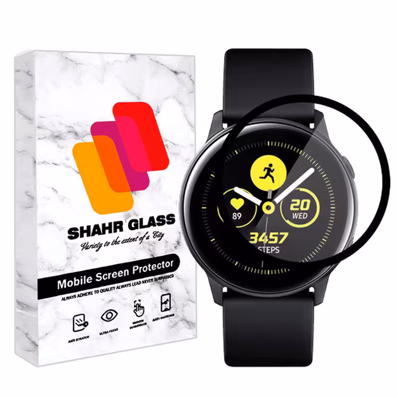 محافظ صفحه نمایش شهر گلس مدل PMMAWSH مناسب برای ساعت هوشمند سامسونگ Galaxy Watch Active 40 mm | کالا برتری