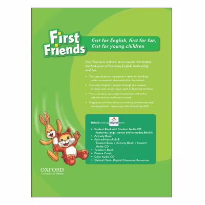 کتاب1 American English First Friends اثر Susan Lannauzzi انتشارات Oxford
