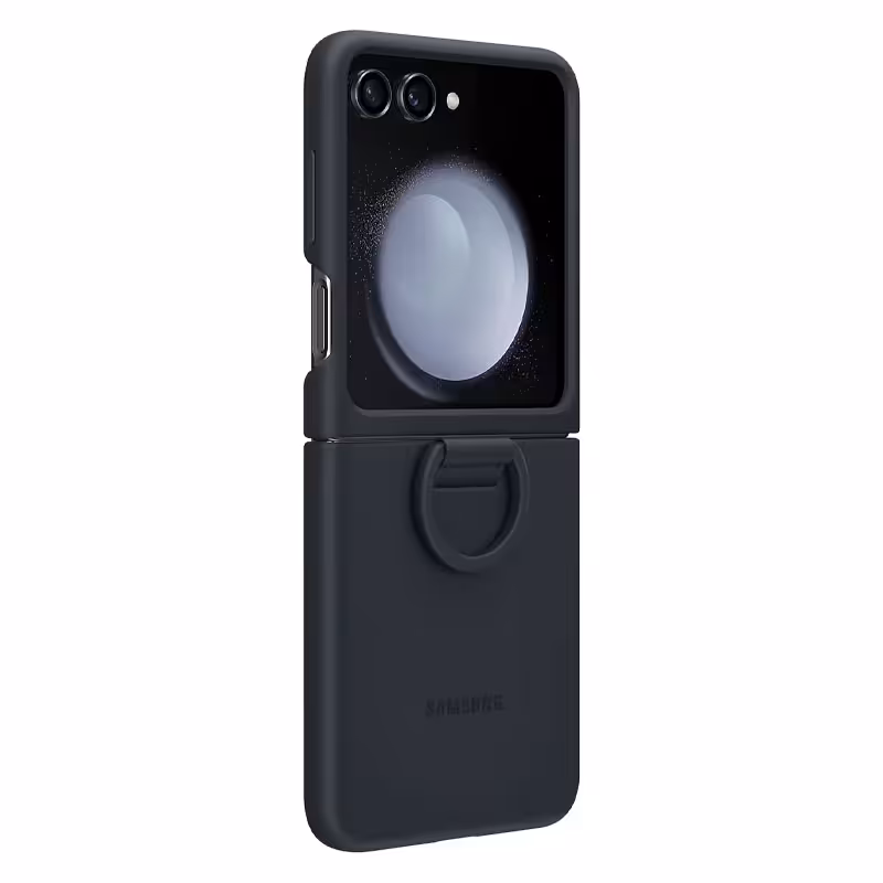 کاور اصلی سامسونگ Galaxy Z Flip5 Silicone Case with Ring