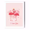 تابلو طرح فلامینگو WVNIE8