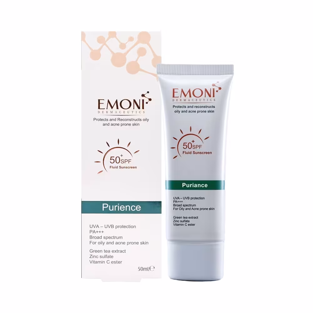 کرم ضد آفتاب امونی بیرنگ پوست مختلط و چرب پورینس 50ml SPF50 - فروشگاه میرکمالی