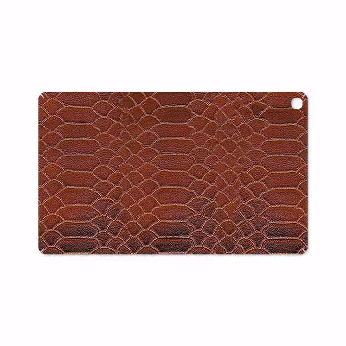 برچسب پوششی ماهوت مدل Brown-Snake-Leather مناسب برای تبلت سامسونگ Galaxy Tab A 10.1 2019 T515