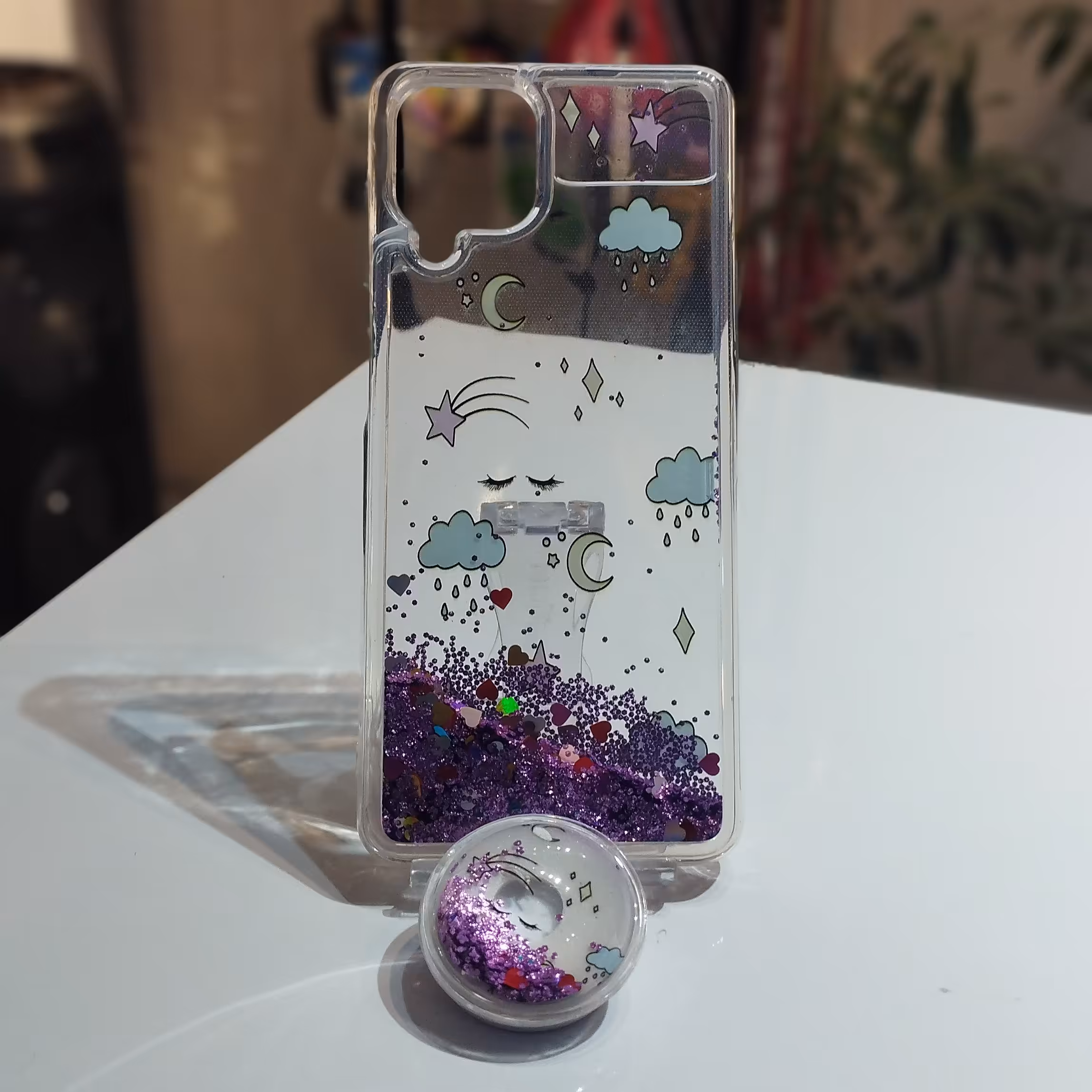 کاور آکواریومی اورجینال گوشی سامسونگ A22-4G