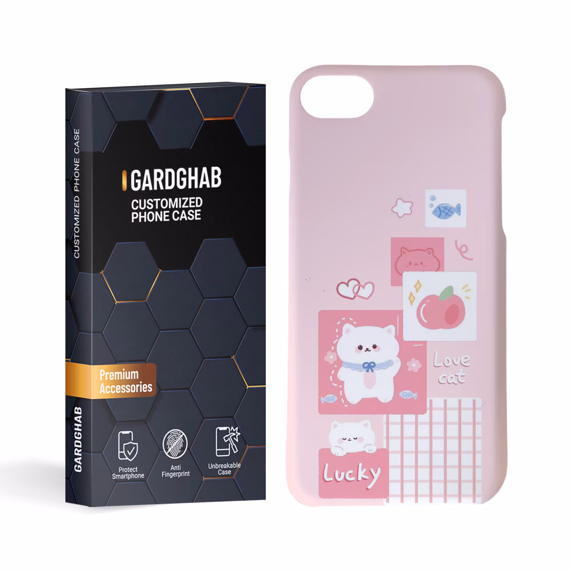 کاور گارد قاب مدل فانتزی مناسب برای گوشی موبایل اپل iphone 7 8 se2020