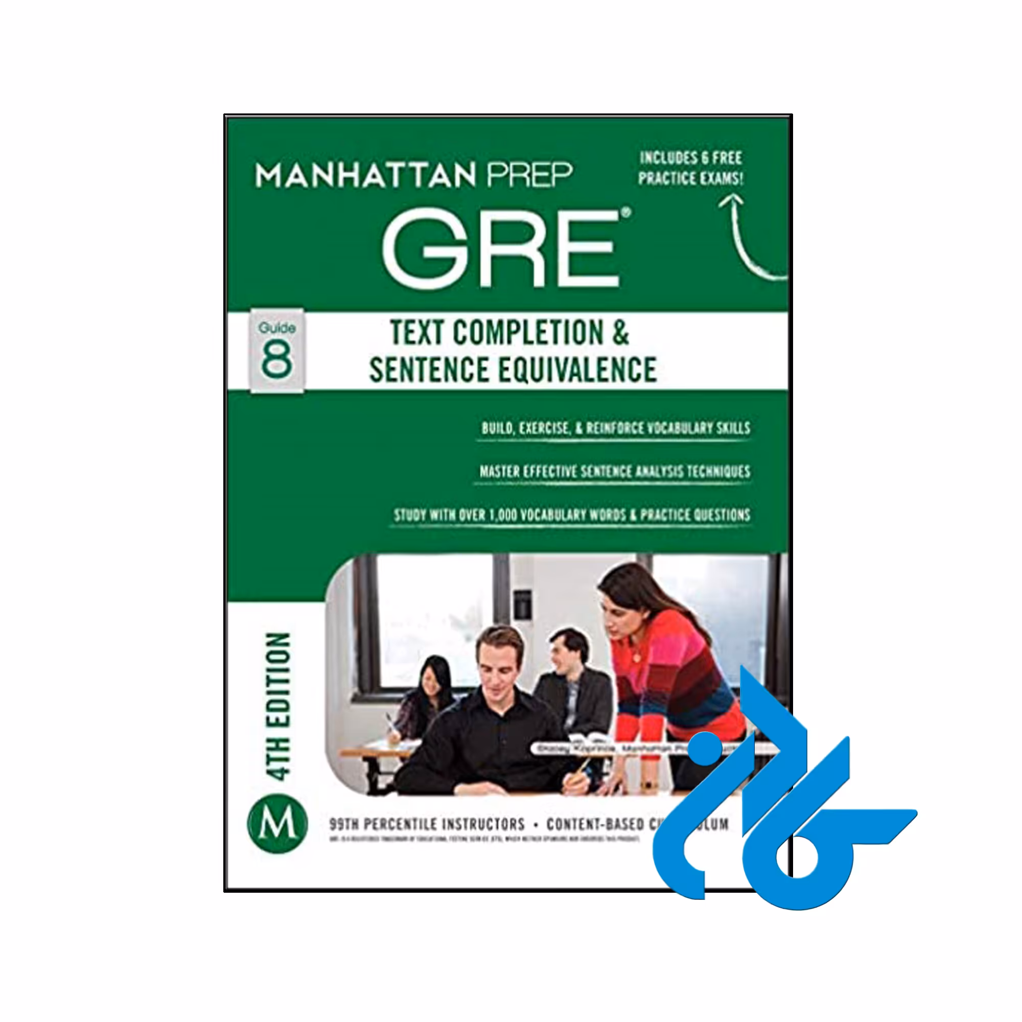 GRE Text Completion &amp; Sentence Equivalence Guide 8 - تا 50% تخفیف- کـادن