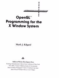 خرید و دانلود نسخه کامل کتاب Open GL. Programming for X-Windows system