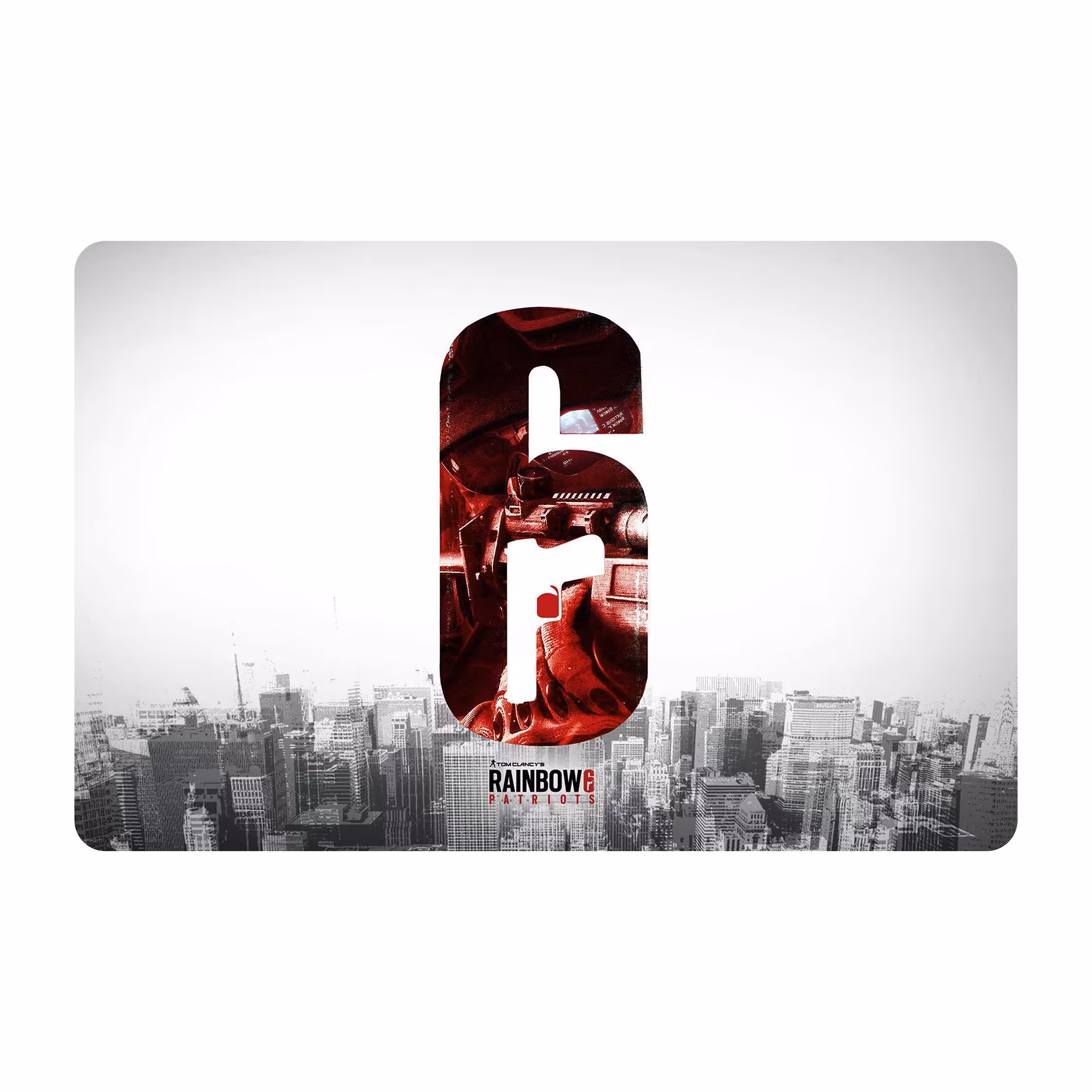 ماوس پد طرح Rainbow Six مدل mpb790