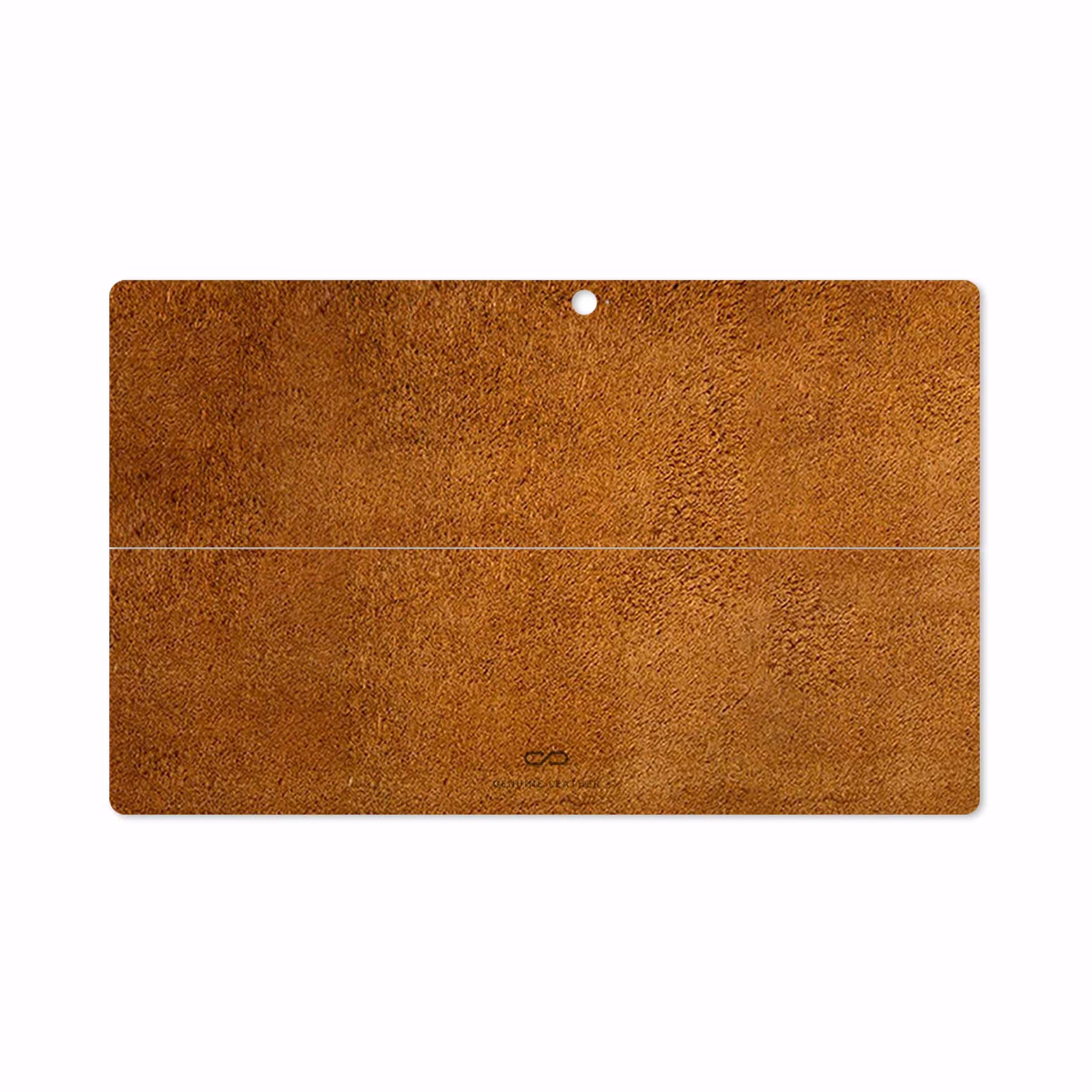 برچسب پوششی ماهوت مدل Brown-Chamois-Leather مناسب برای تبلت مایکروسافت Surface Pro 2 2013