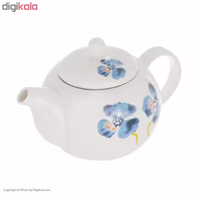 قوری طرح گل سان مدل S001-F