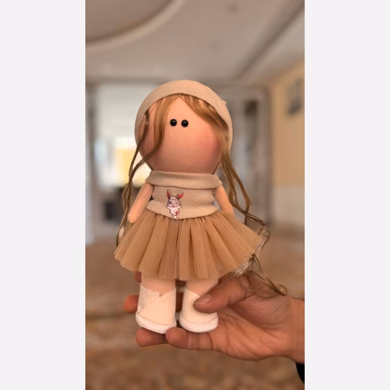 عروسک دختر روسی 25سانت ارسال رایگان یکروزه 