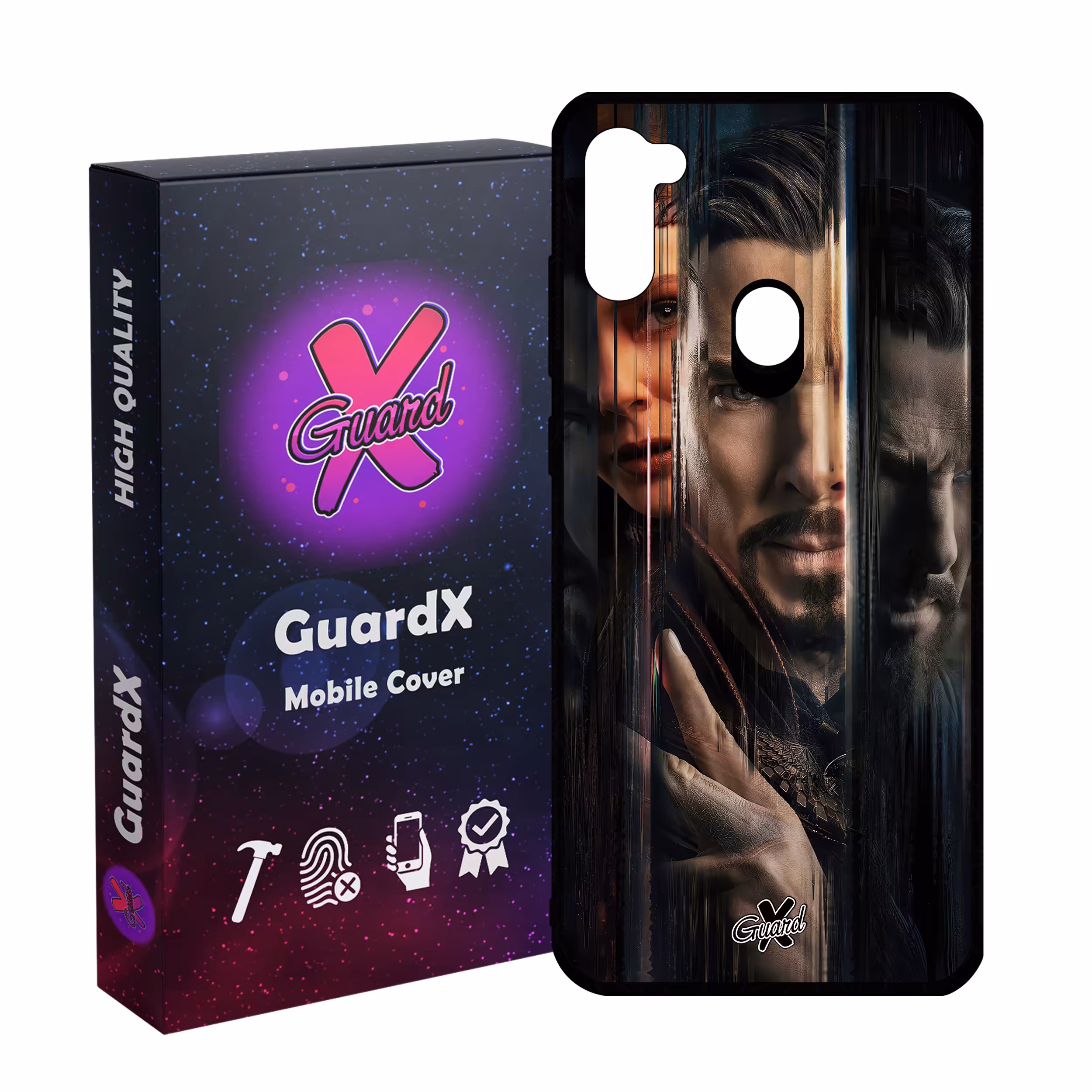 کاور گارد ایکس طرح دکتر استرنج مدل Glass10485 مناسب برای گوشی موبایل سامسونگ Galaxy A11/M11