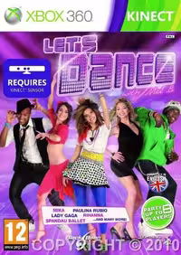بازی ایکس باکس 360 lets dance with melb
