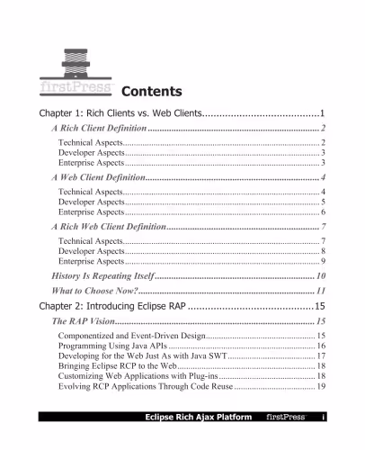 خرید و دانلود نسخه کامل کتاب Eclipse Rich Ajax Platform: Bringing Rich Clients to the Web