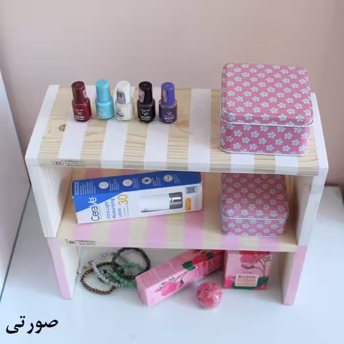 شلف رومیزی مدل Double line 2 بسته 2 عددی