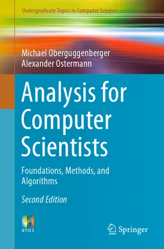 خرید و دانلود نسخه کامل کتاب Analysis for Computer Scientists: Foundations, Methods, and Algorithms
