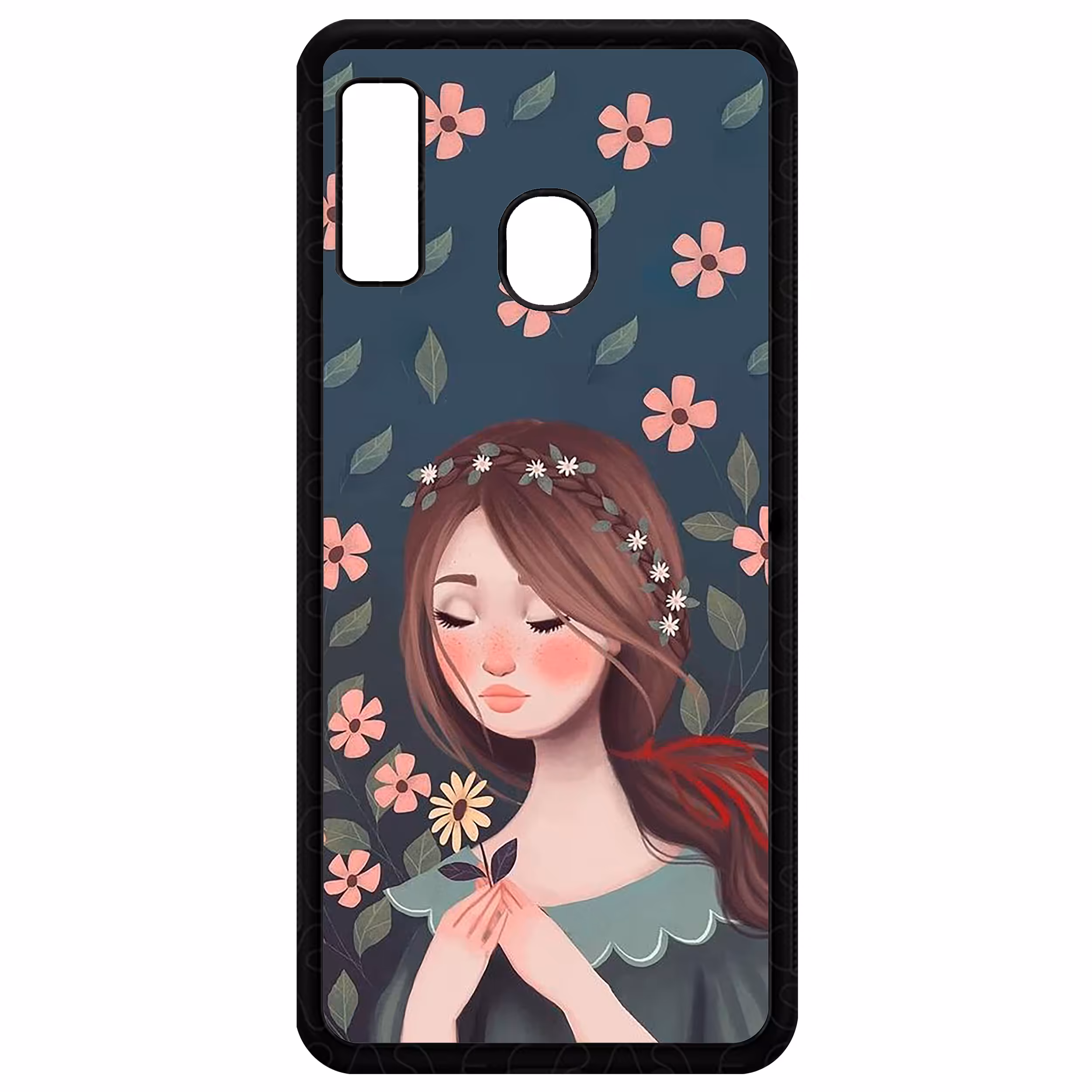 کاور طرح Girl مدل CHL50332 مناسب برای گوشی موبایل سامسونگ Galaxy A20 / A30 / M10s