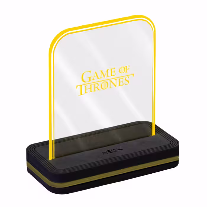 چراغ رومیزی نئون مدل GOT_YELLOW_A