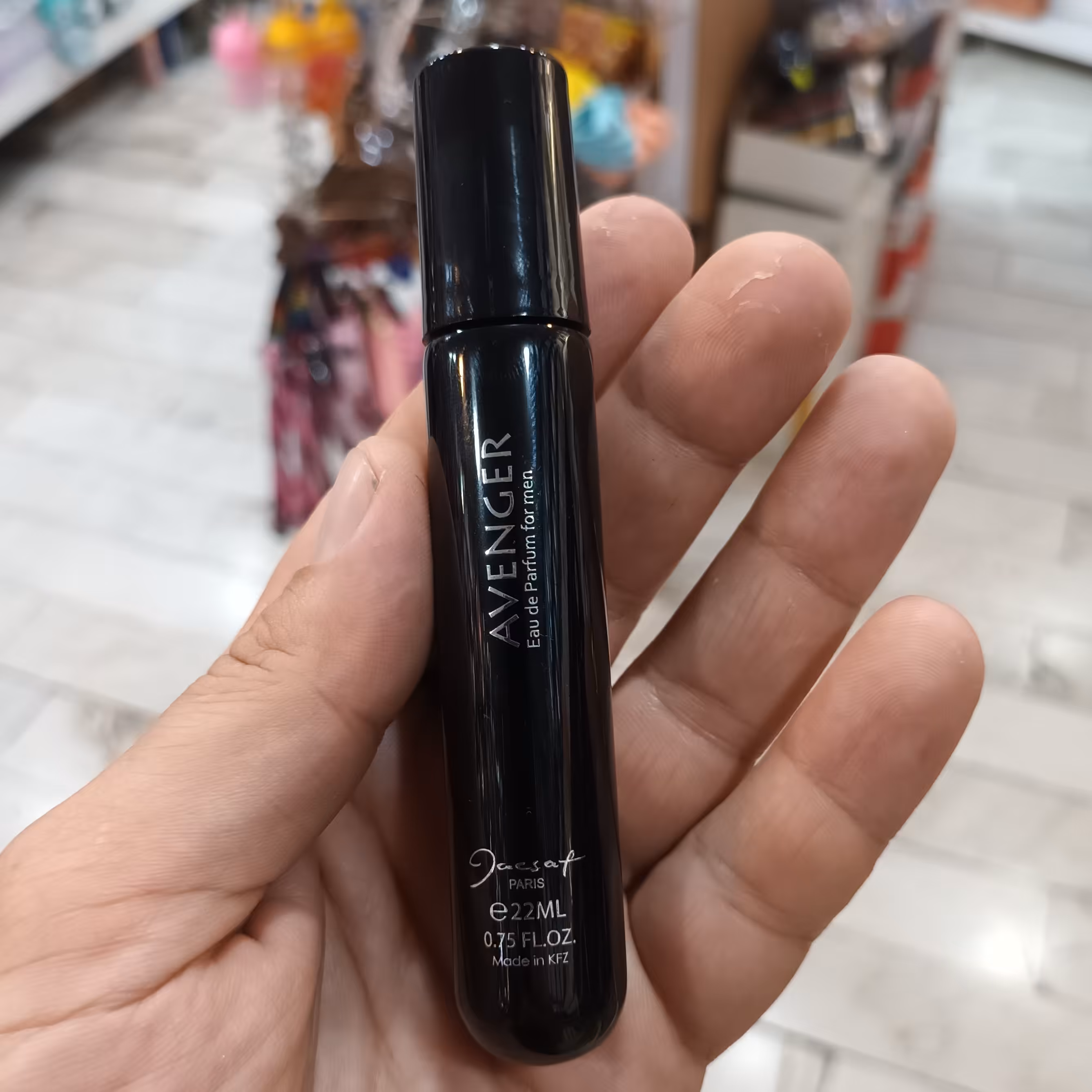 عطر جیبی مردانه ژک ساف مدل Avenger حجم 22 میلی لیتر

