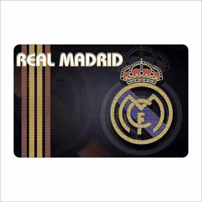 ماوس پد طرح رئال مادرید -real madrid مدل mpb318