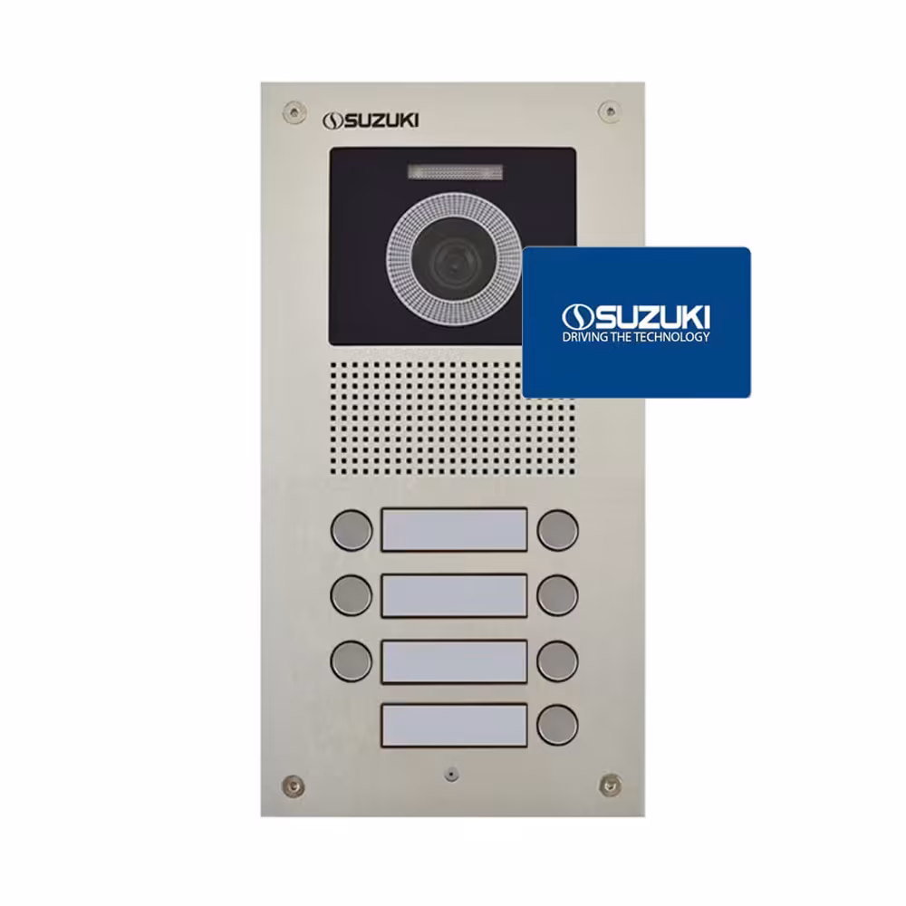 پنل آیفون تصویری کارتی 7 واحدی سوزوکی سری U